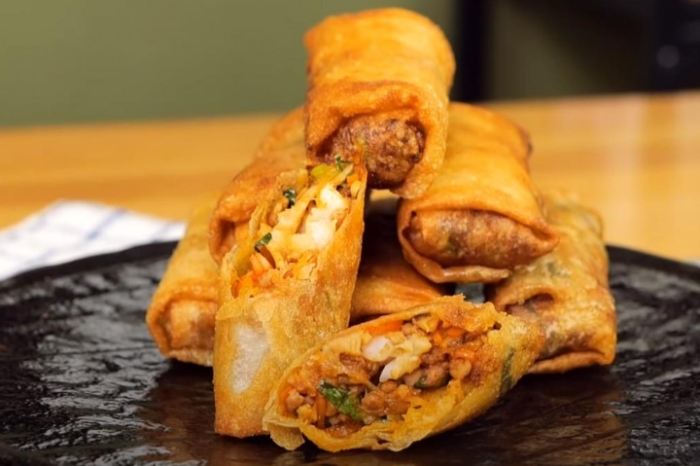 炸春捲餡料做法