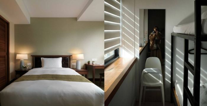 台北青旅單人房