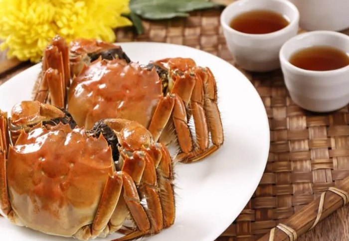 紫蘇葉大閘蟹食譜