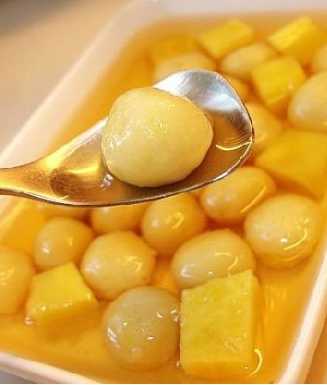 糯米粉地瓜湯圓