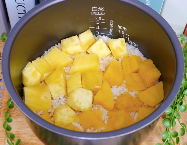 電鍋蒸地瓜技巧