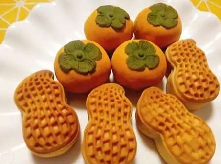 柿子與花生一起吃