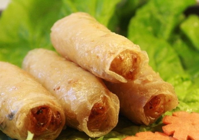 越南春捲皮油炸技巧
