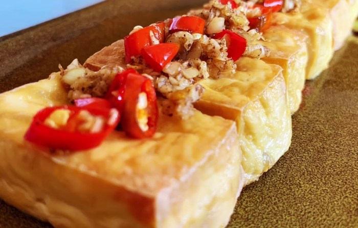 氣炸鍋板豆腐食譜