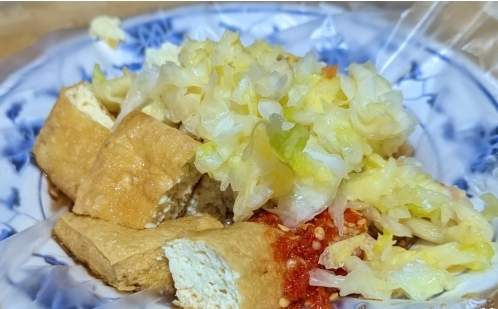 台灣臭豆腐美食