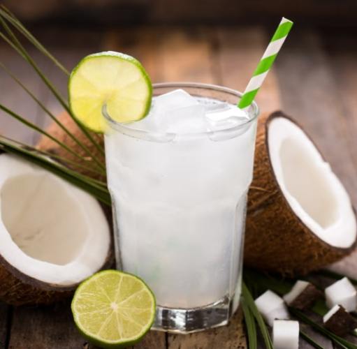 椰子水加檸檬