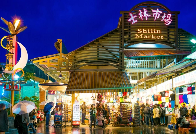 士林夜市地下街美食