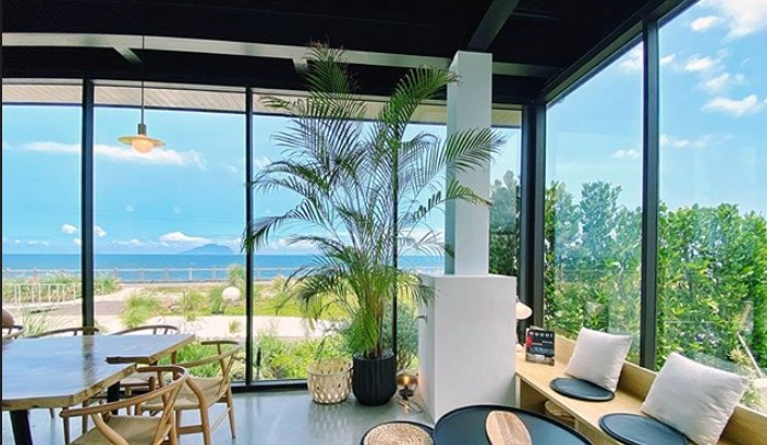 台南咖啡廳海景