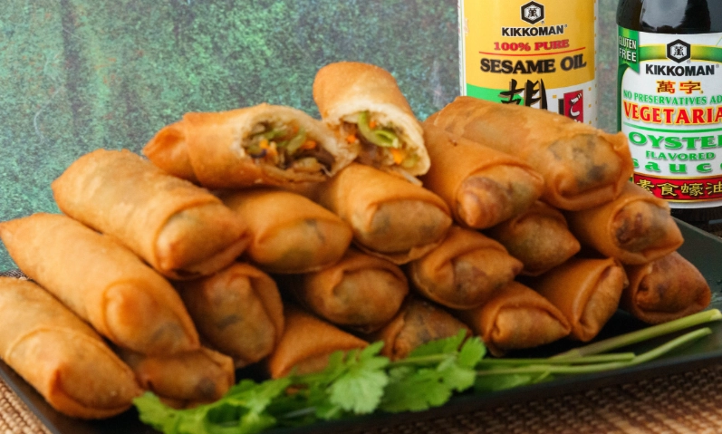 氣炸鍋春捲做法