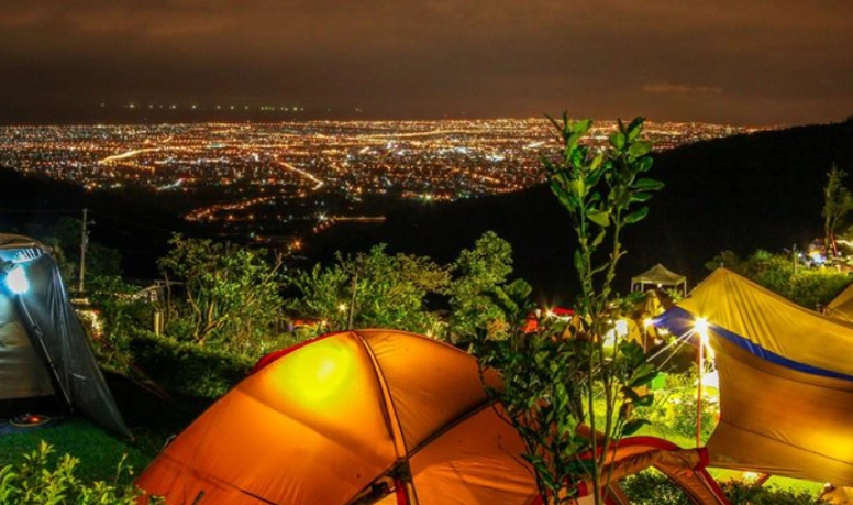 露營區夜景攝影