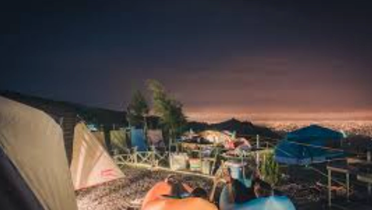 露營區夜景攝影