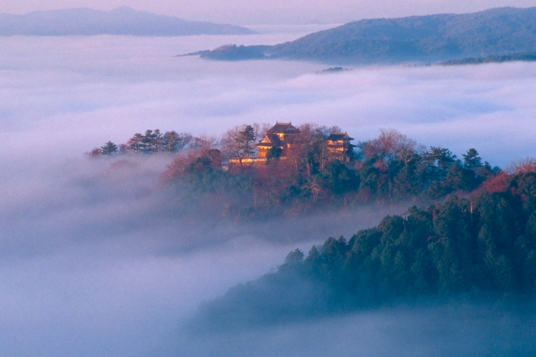 松山城雲海觀賞