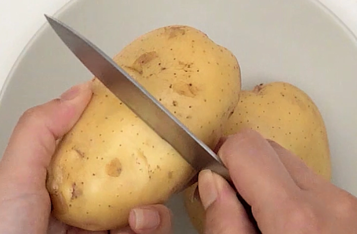 馬鈴薯去皮方法