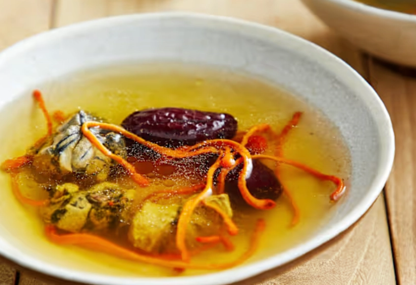 蟲草花雞湯功效