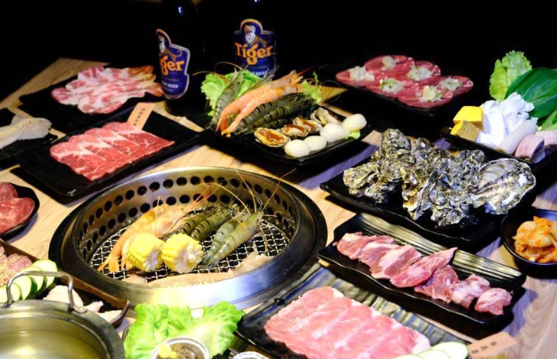 桃園車站附近Buffet