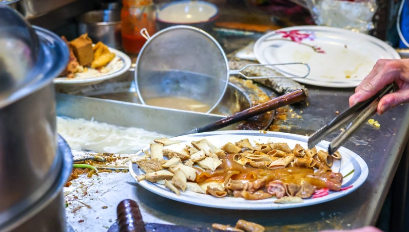 七堵火車站美食