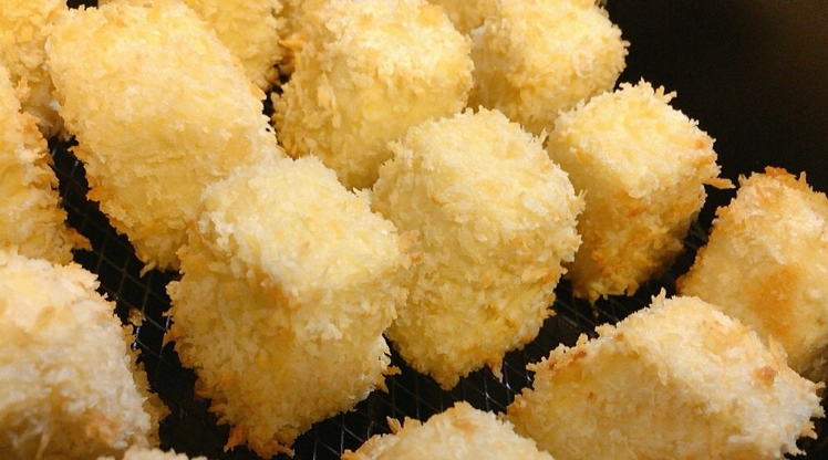 氣炸豆腐蛋做法