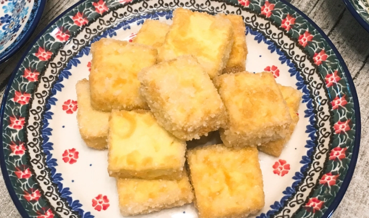 氣炸豆腐蛋做法