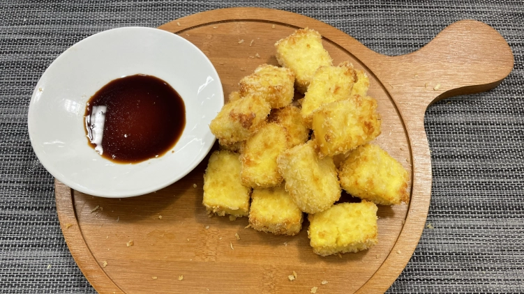 氣炸豆腐蛋食譜