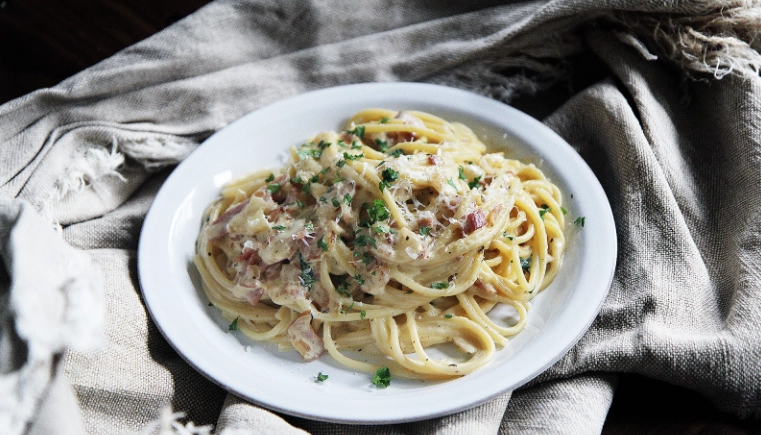 低熱量白醬義大利麵