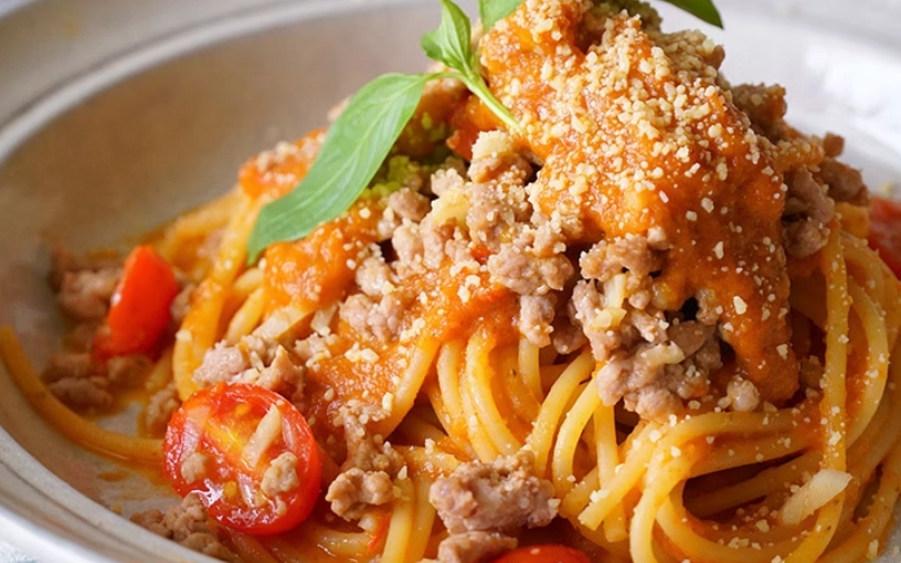 低卡番茄肉醬義大利麵