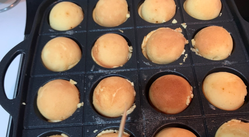 章魚燒烤盤雞蛋糕 做法