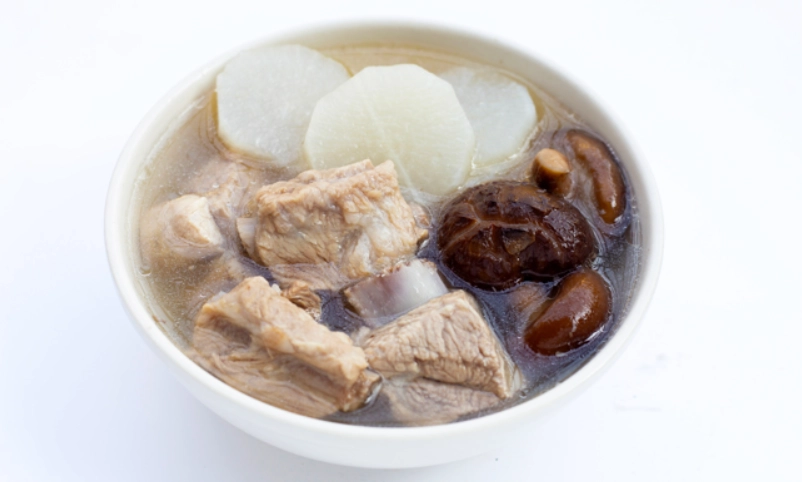 蘿蔔排骨香菇湯 做法