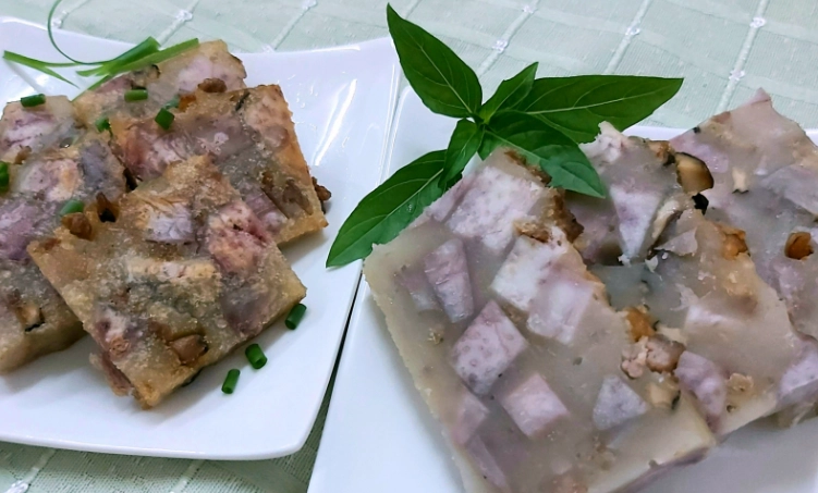 传统芋头糕制作