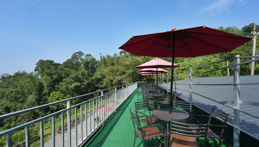 山上咖啡廳景觀