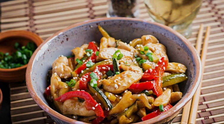 炒去骨鸡腿肉做法