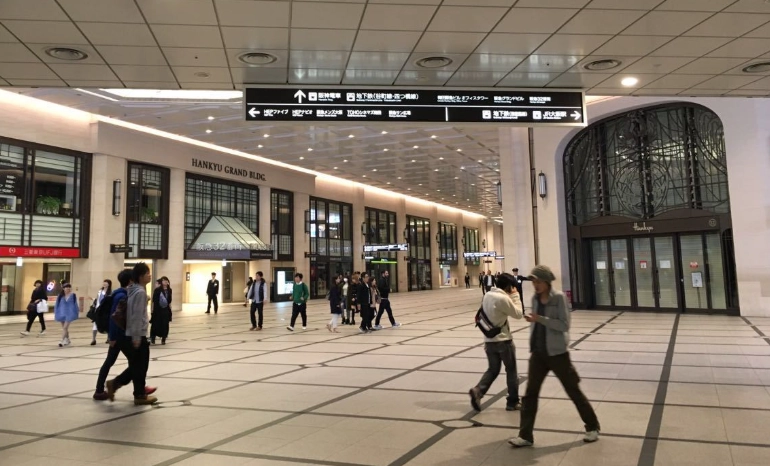 梅田地下街購物