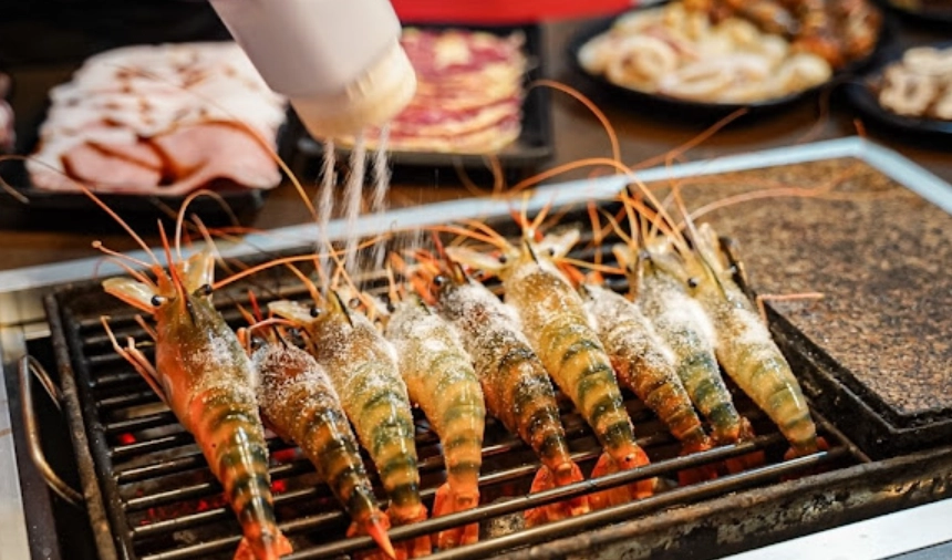 泰國蝦吃到飽桃園