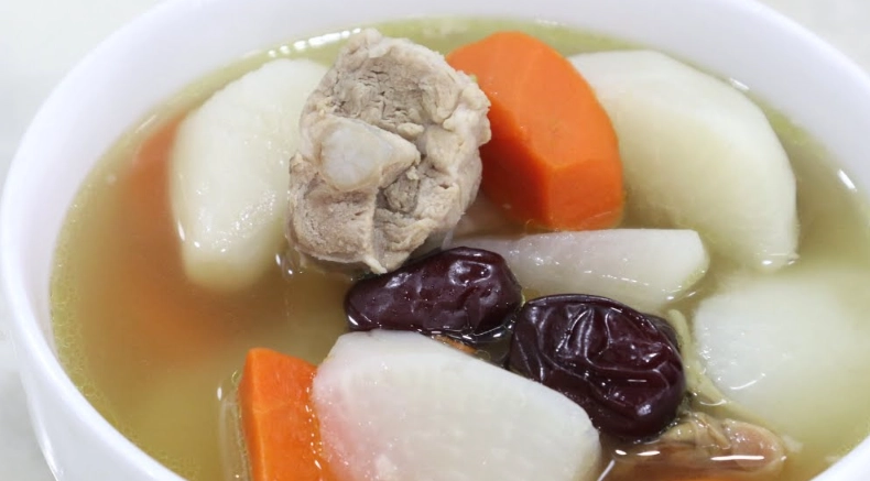 排骨湯加什麼好喝