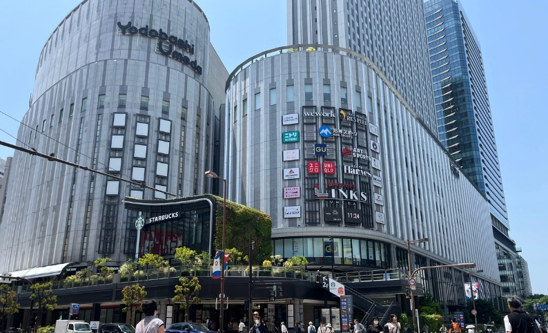 大阪梅田購物