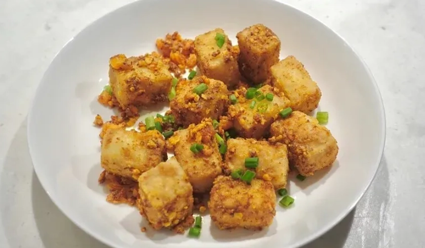 椒鹽黃金豆腐食譜