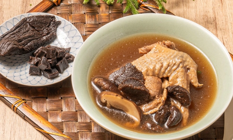 老菜脯雞湯功效