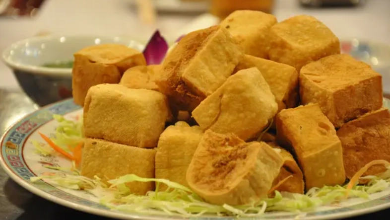 氣炸鍋普寧豆腐