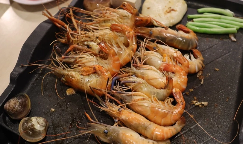 泰國蝦自助餐中壢
