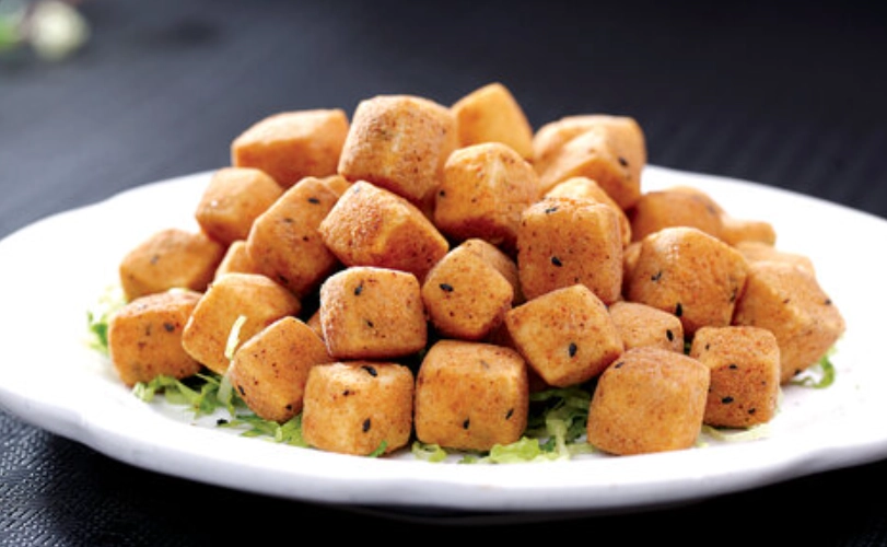 椒鹽黃金豆腐食譜