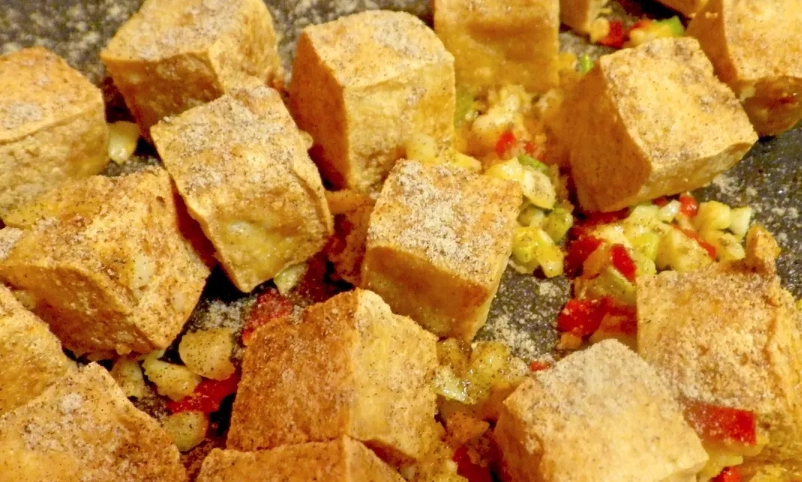 椒鹽板豆腐 食譜