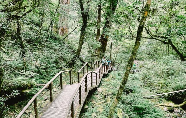 拉拉山登山路線