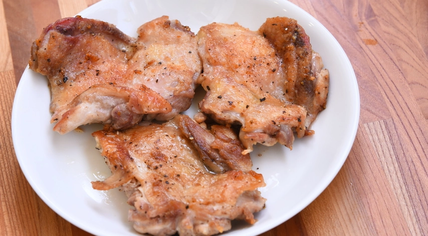 烤雞腿去皮方法