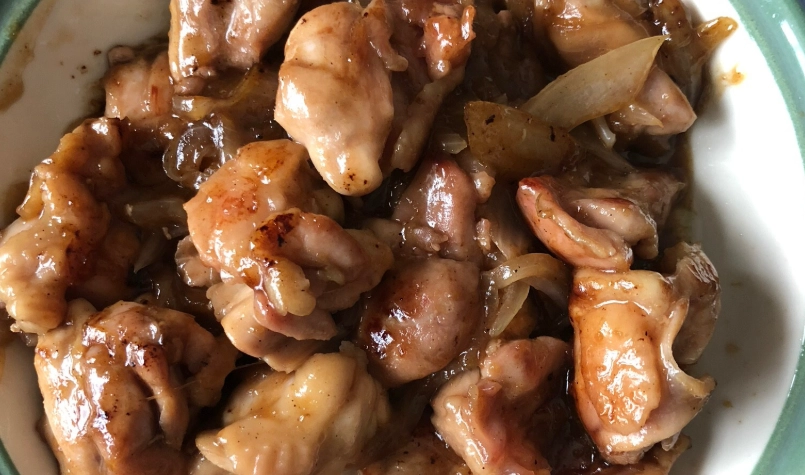 照燒雞腿洋蔥做法