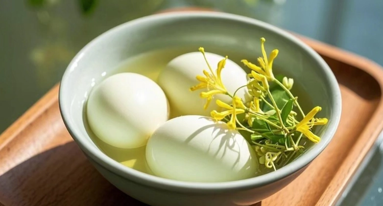 金銀花白朮雞蛋做法