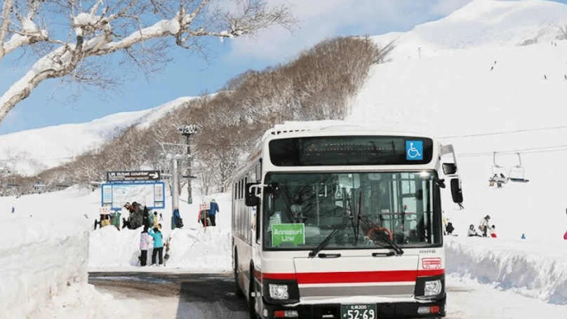 新千歲機場到二世谷巴士