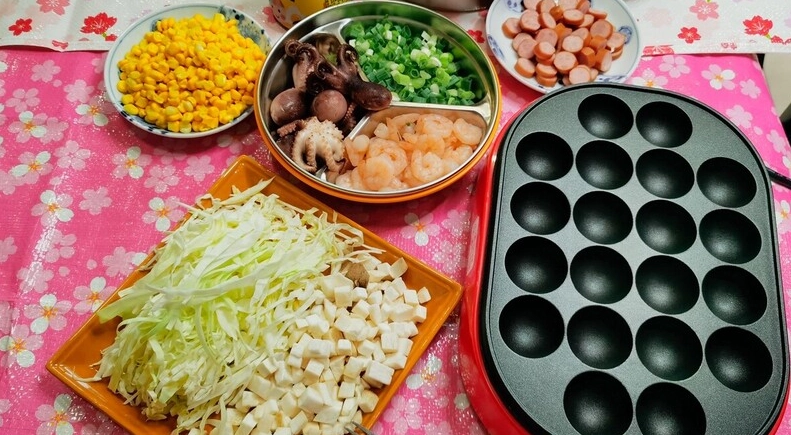 自製章魚燒材料