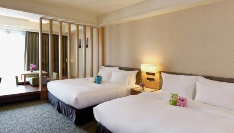 麗寶福容飯店 和洋家庭房