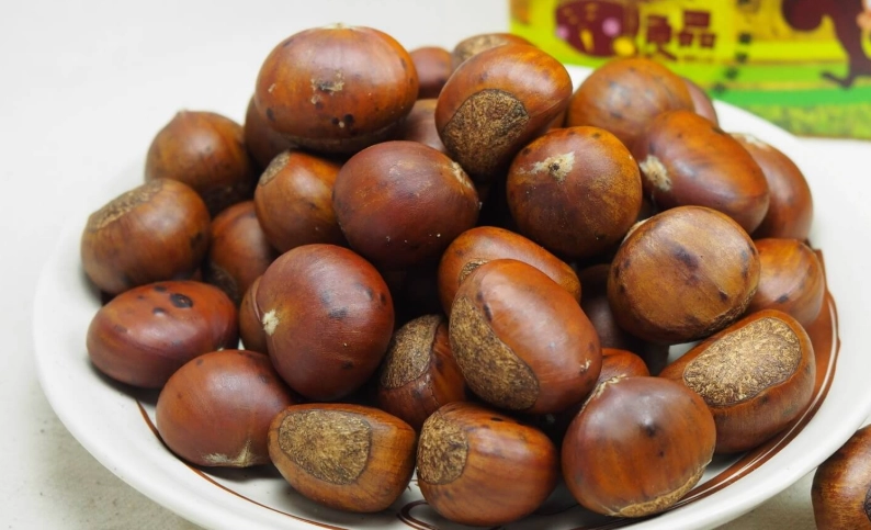 栗子皮去除方法