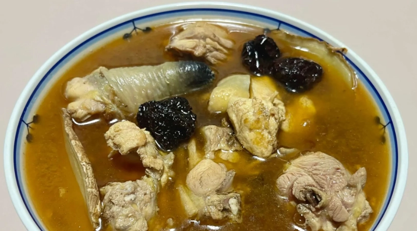 黑棗雞湯功效