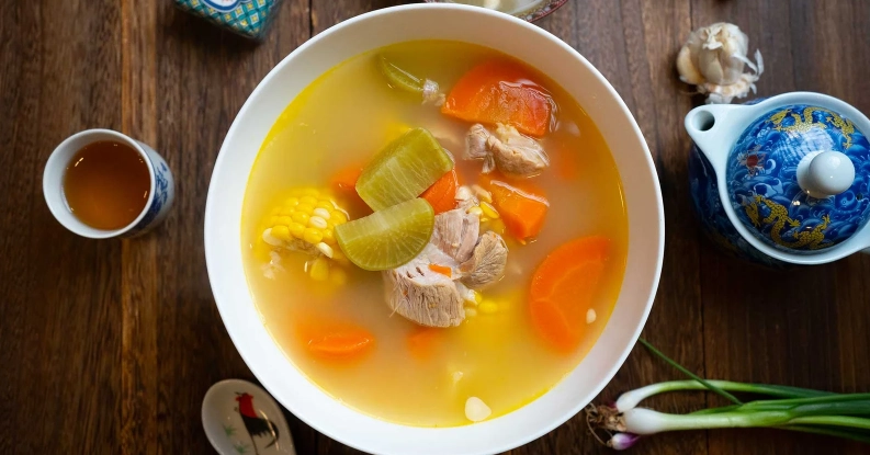 青木瓜紅蘿蔔湯 食譜